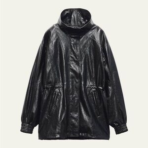 rag & bone Monica Faux Leather Jacket